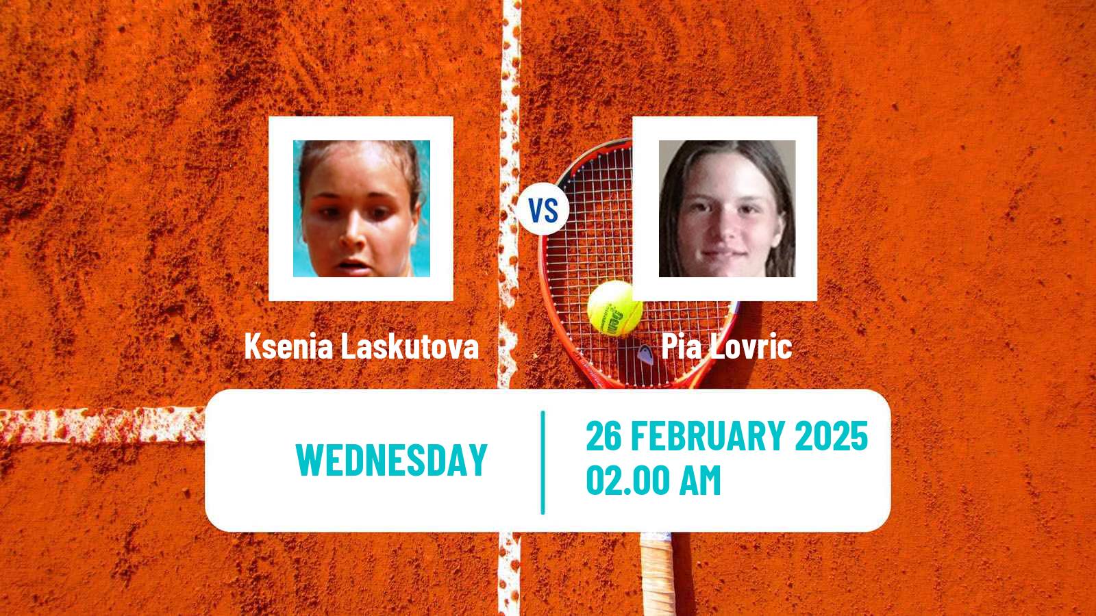 Tennis ITF W35 Antalya 3 Women Ksenia Laskutova - Pia Lovric