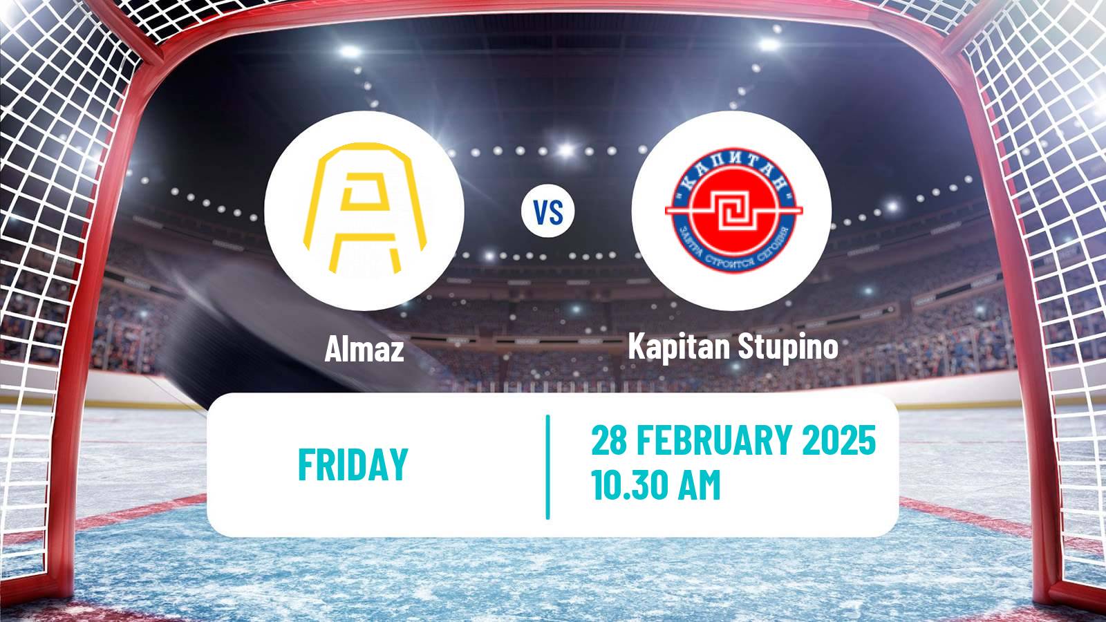 Hockey MHL Almaz - Kapitan Stupino