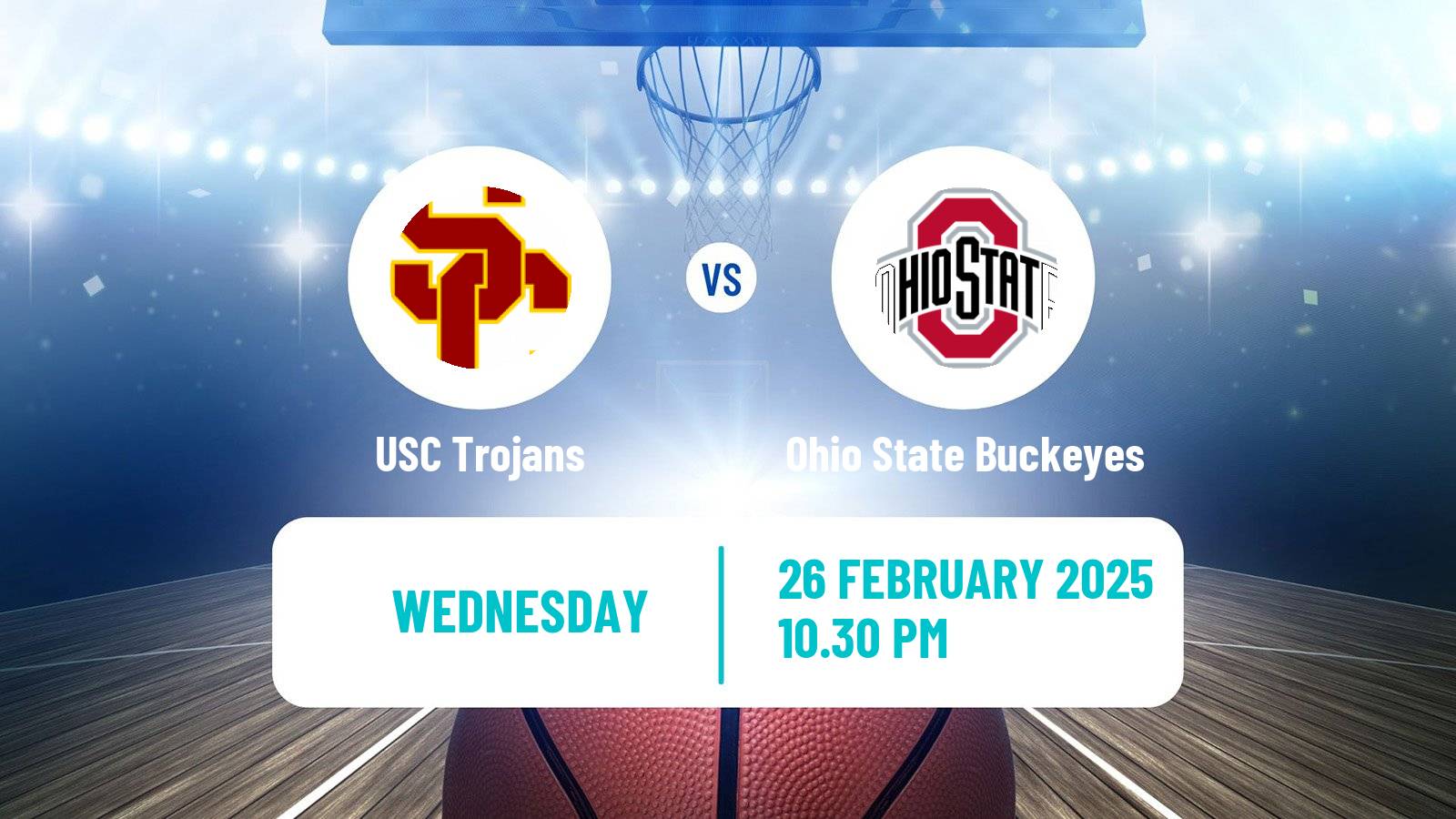 Basketball NCAA College Basketball USC Trojans - Ohio State Buckeyes