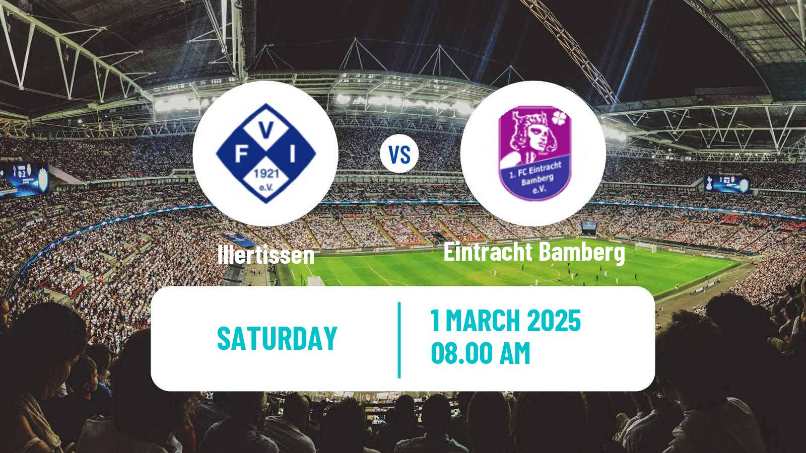 Soccer German Regionalliga Bayern Illertissen - Eintracht Bamberg