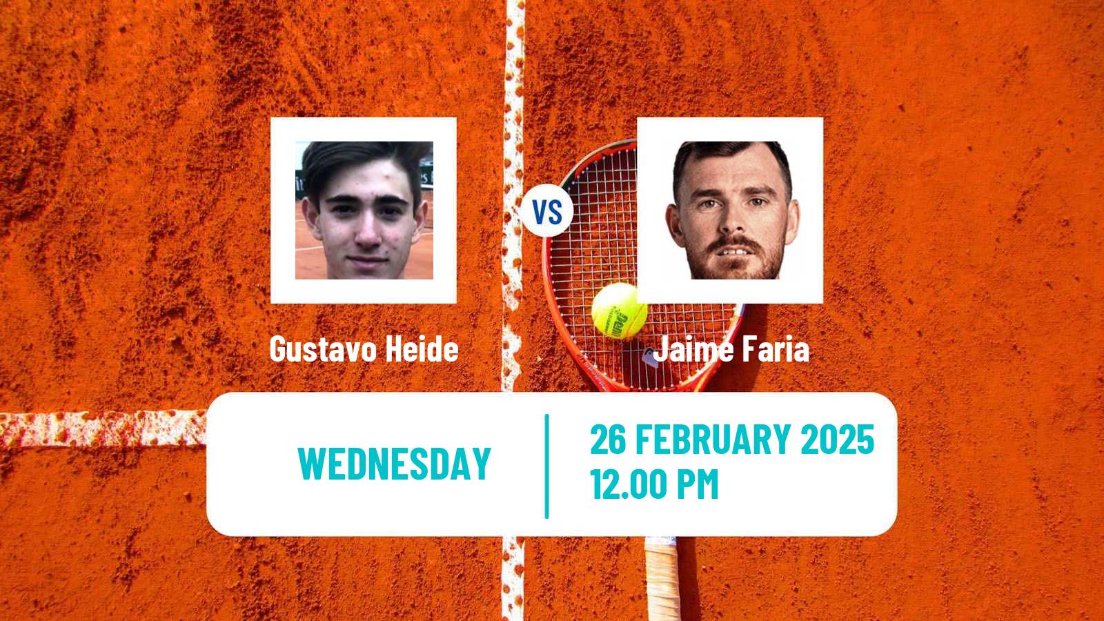 Tennis ATP Santiago Gustavo Heide - Jaime Faria