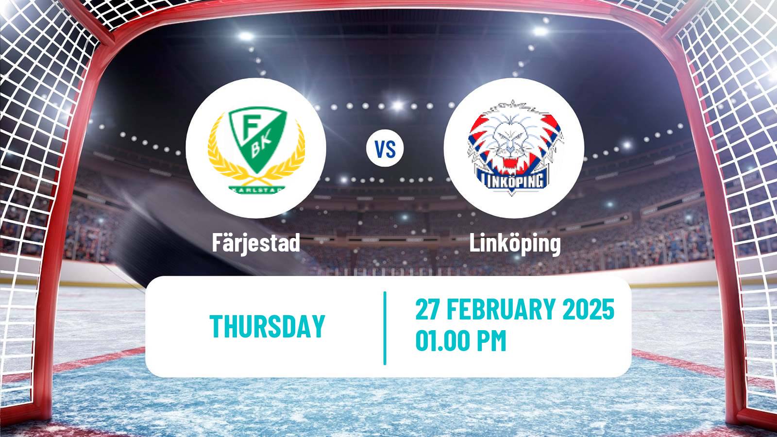 Hockey SHL Färjestad - Linköping