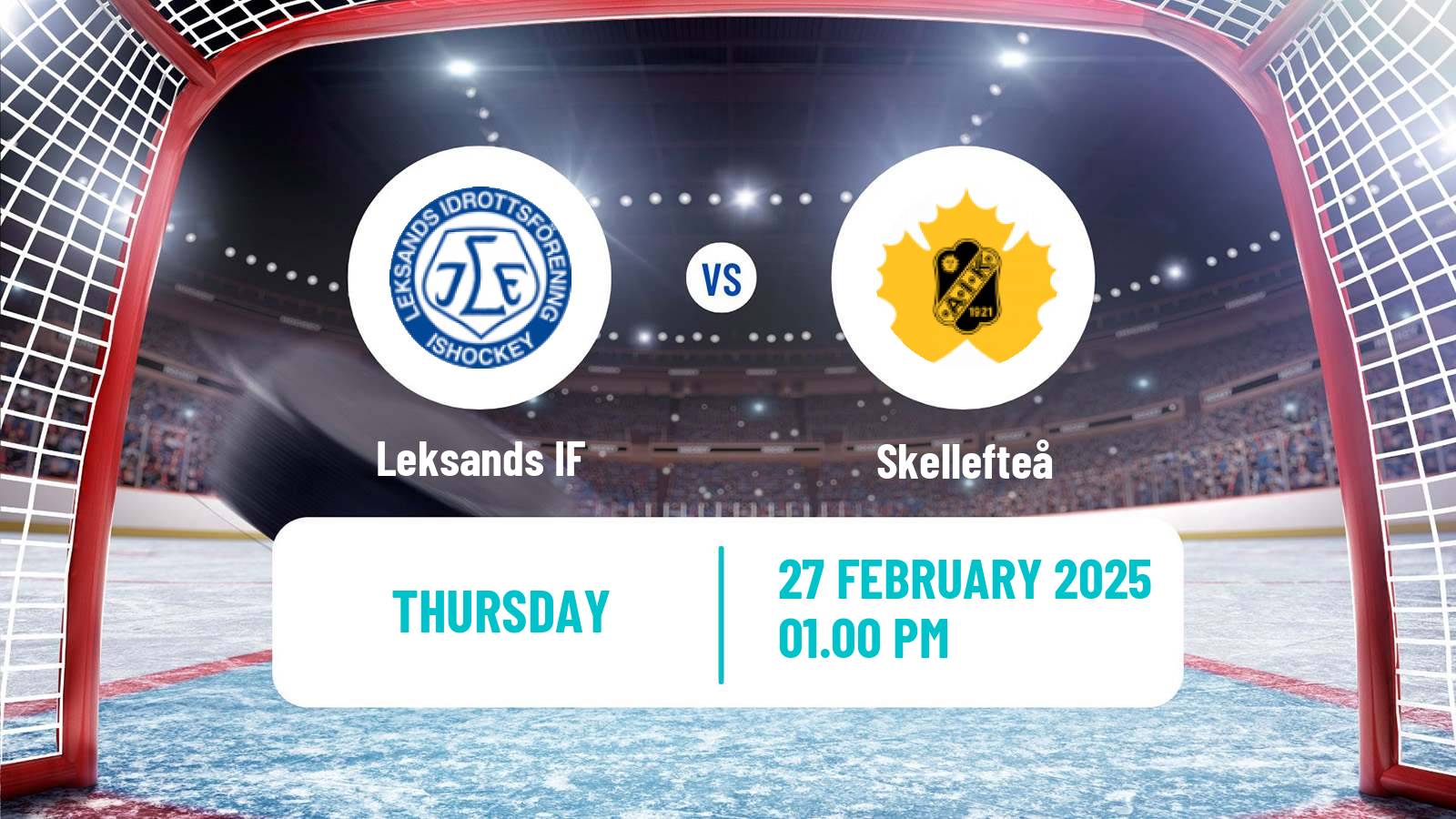 Hockey SHL Leksand - Skellefteå