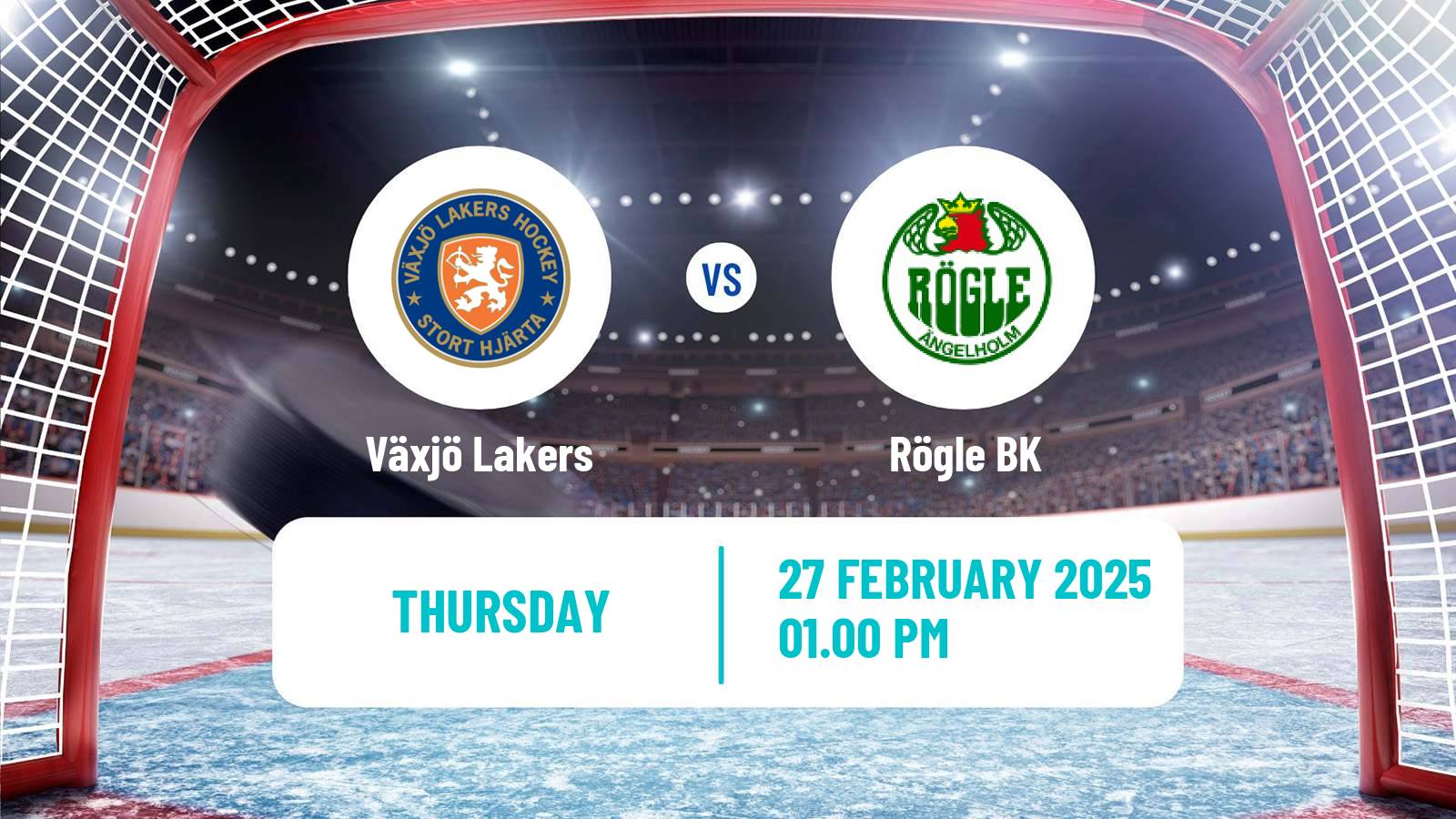Hockey SHL Växjö Lakers - Rögle