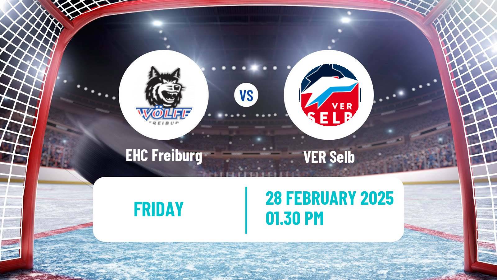 Hockey German DEL2 EHC Freiburg - VER Selb