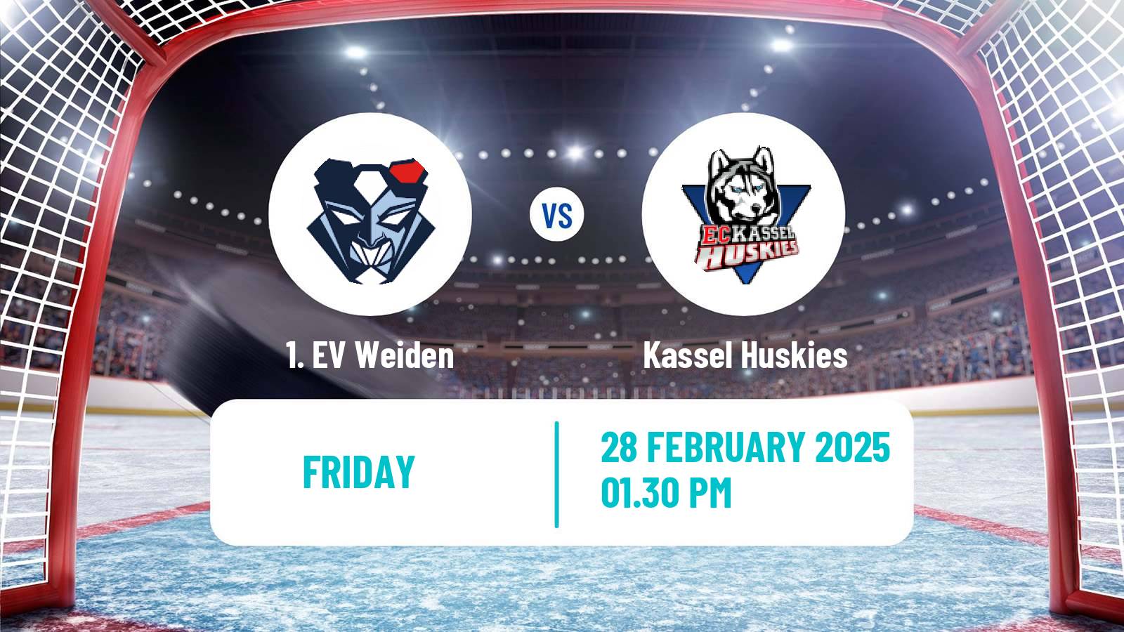 Hockey German DEL2 Weiden - Kassel Huskies