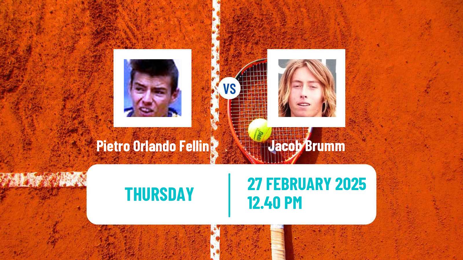 Tennis ITF M15 Huamantla 4 Men Pietro Orlando Fellin - Jacob Brumm