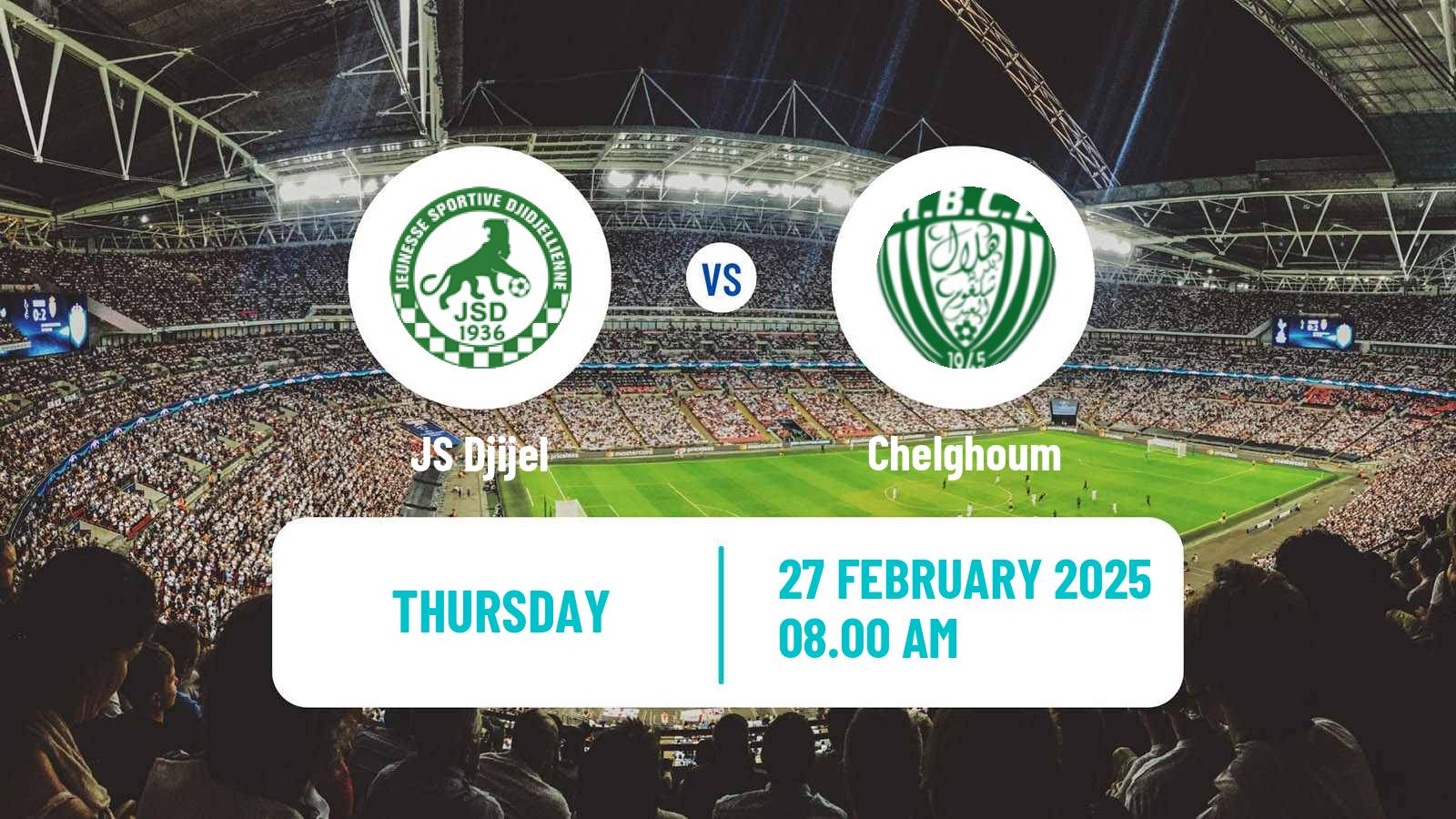 Soccer Algerian Ligue 2 Djijel - Chelghoum