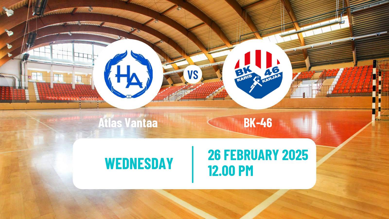 Handball Finnish SM-sarja Handball Women Atlas Vantaa - BK-46