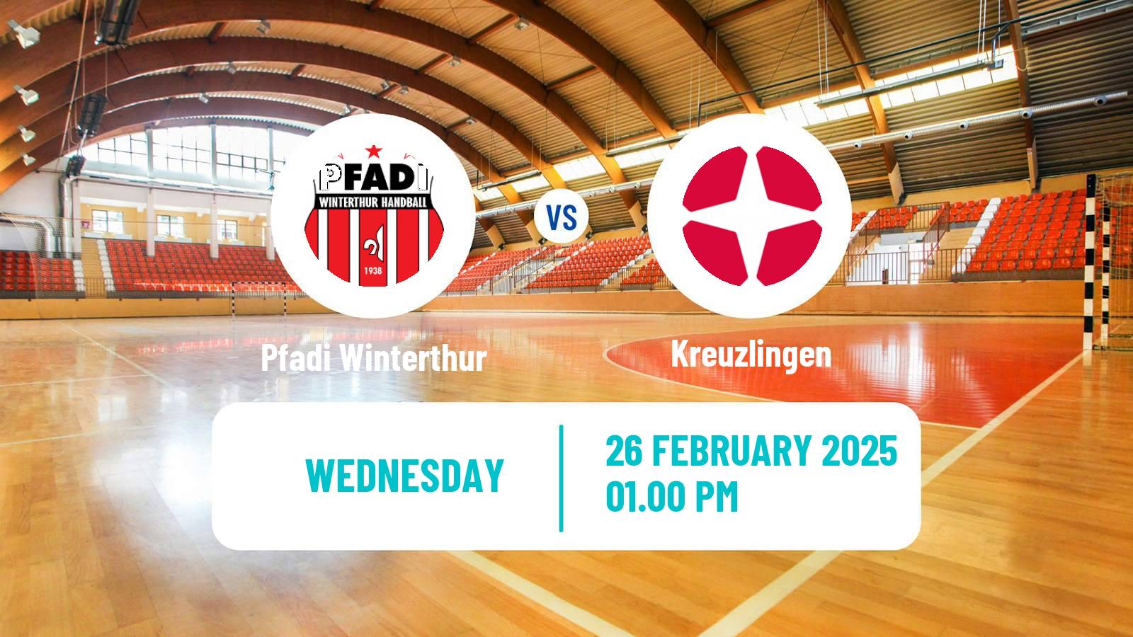 Handball Swiss NLA Handball Pfadi Winterthur - Kreuzlingen