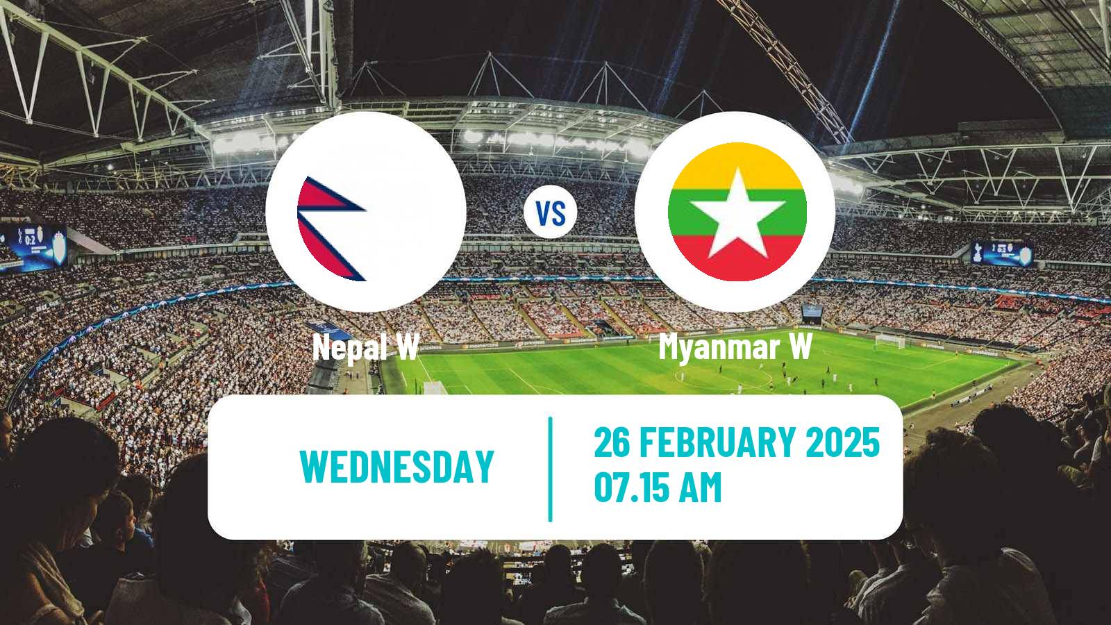 Soccer Friendly International Women Nepal W - Myanmar W