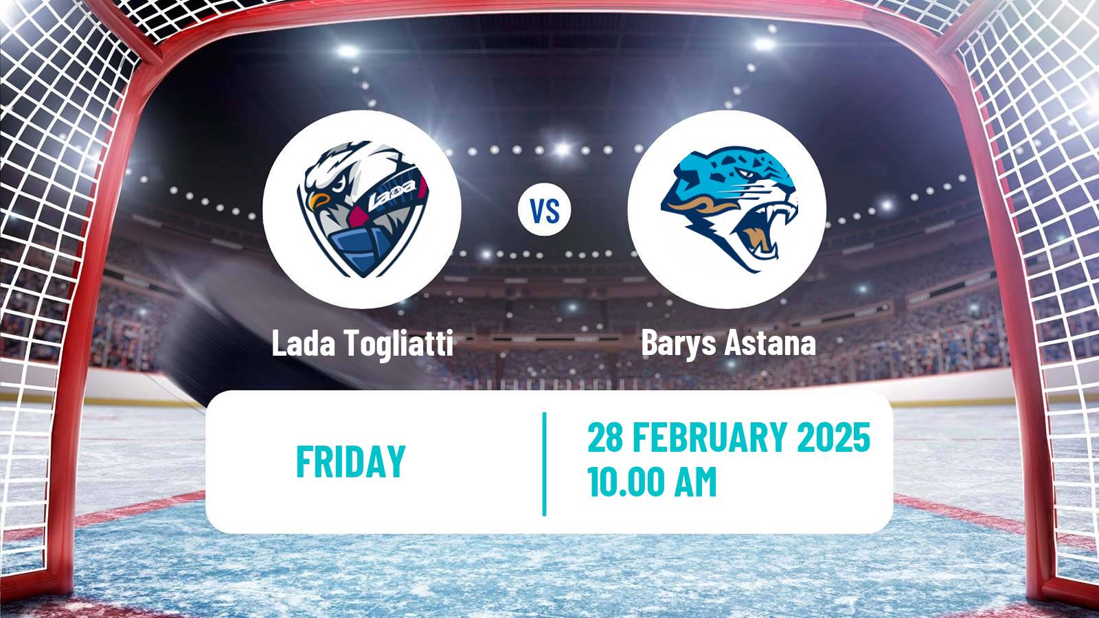 Hockey KHL Lada Togliatti - Barys Astana