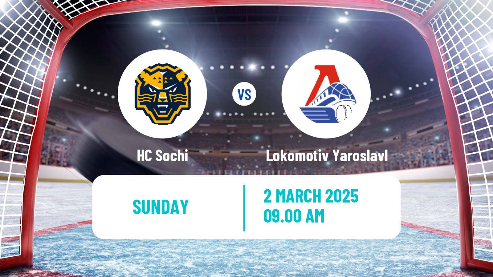 Hockey KHL Sochi - Lokomotiv Yaroslavl