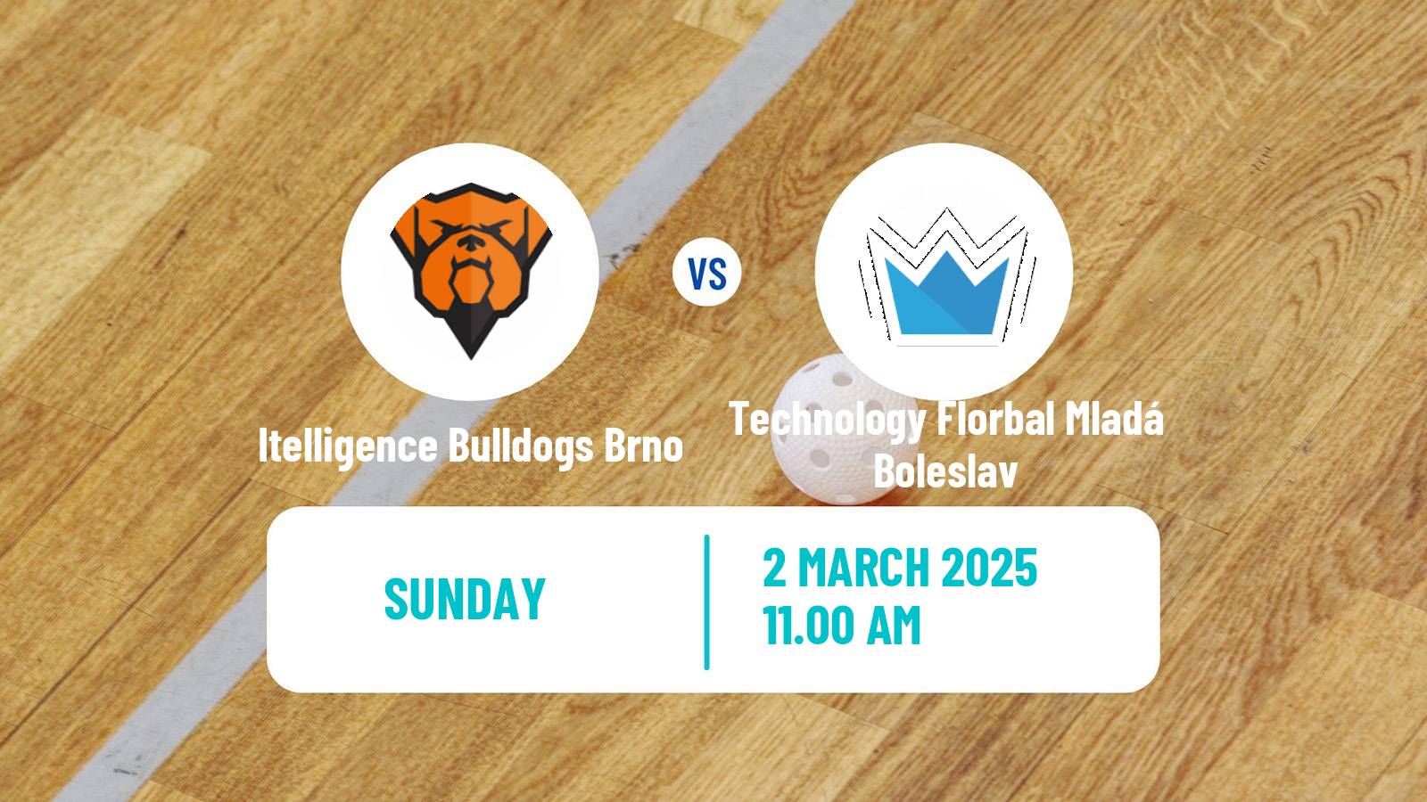 Floorball Czech Superliga Floorball Itelligence Bulldogs Brno - Technology Florbal Mladá Boleslav
