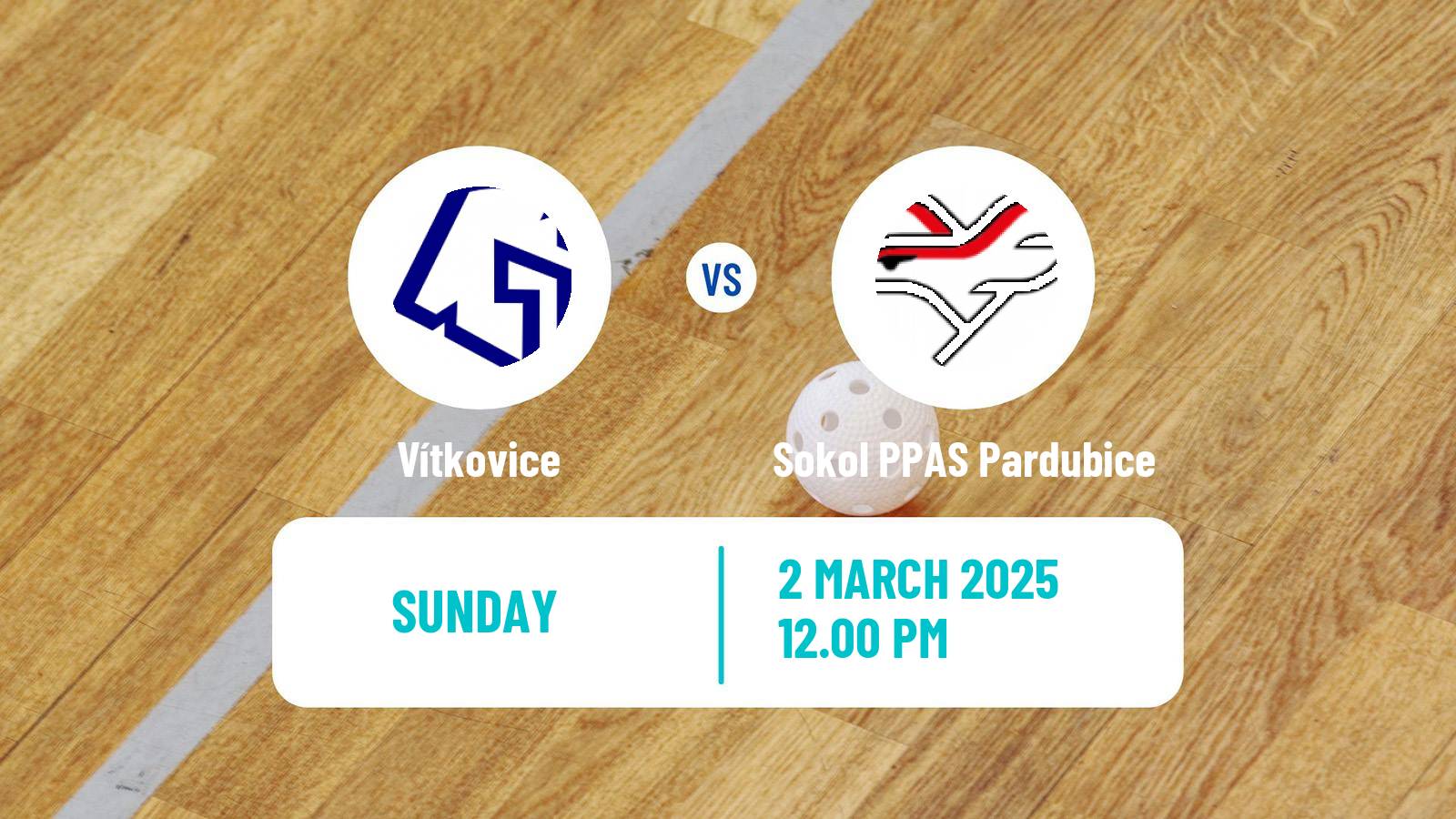 Floorball Czech Superliga Floorball Vítkovice - Sokol PPAS Pardubice