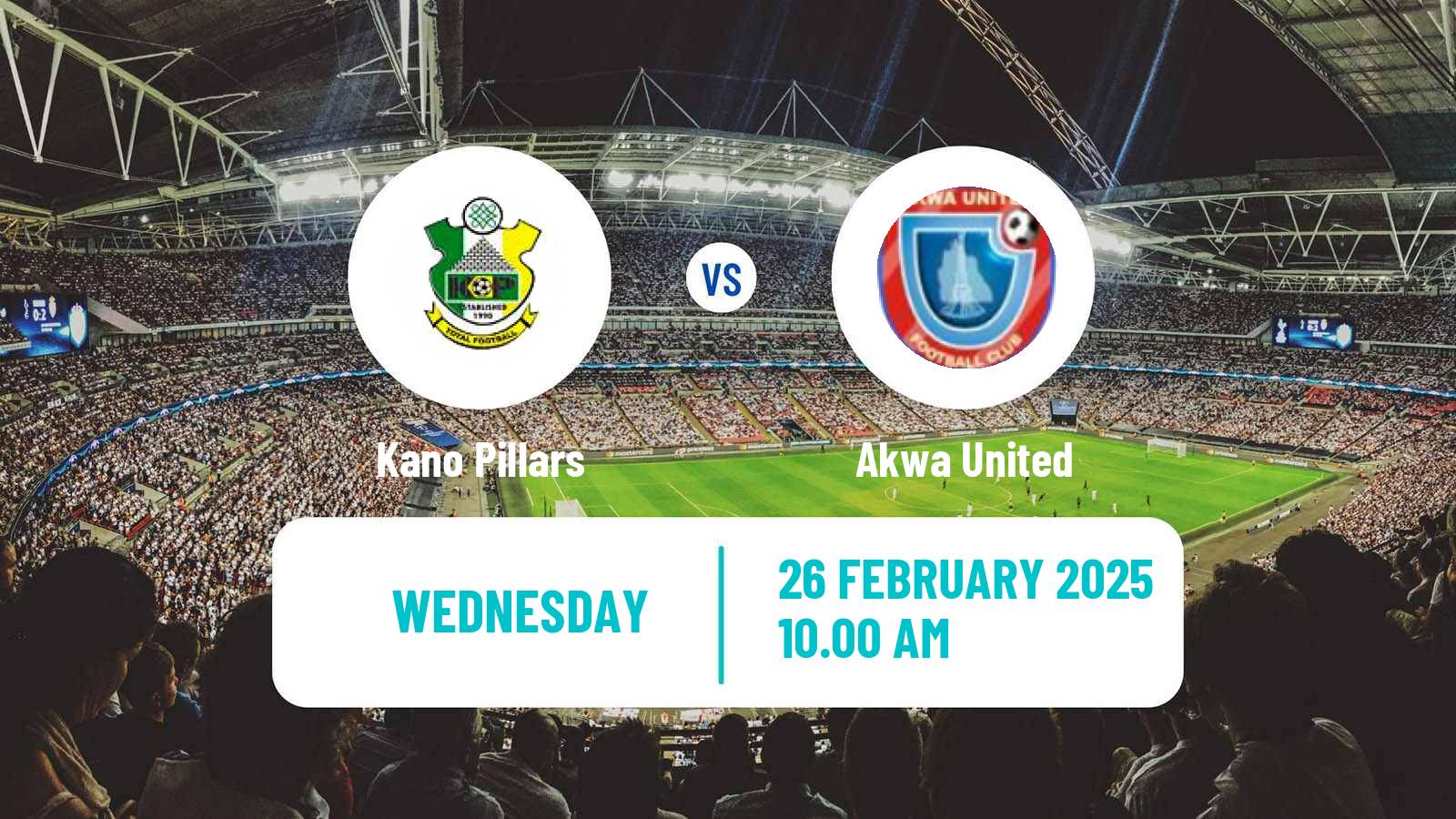 Soccer Nigerian Premier League Kano Pillars - Akwa United