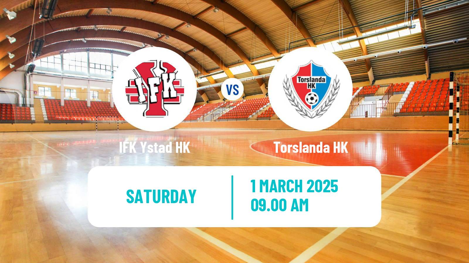 Handball Swedish Allsvenskan Handball IFK Ystad - Torslanda