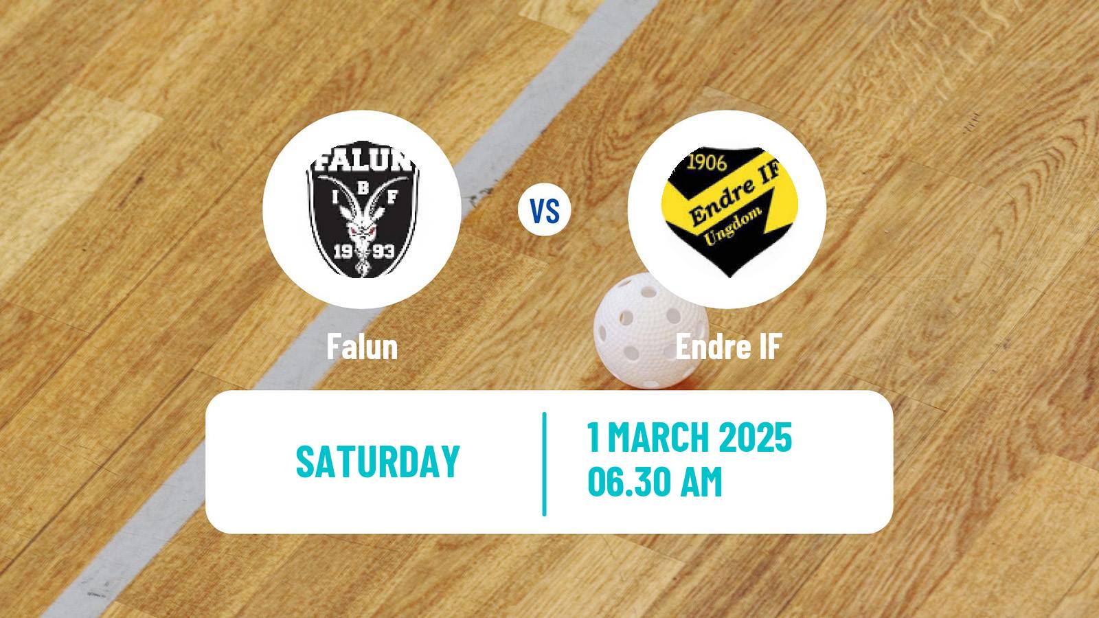 Floorball Swedish Superligan Floorball Women Falun - Endre IF
