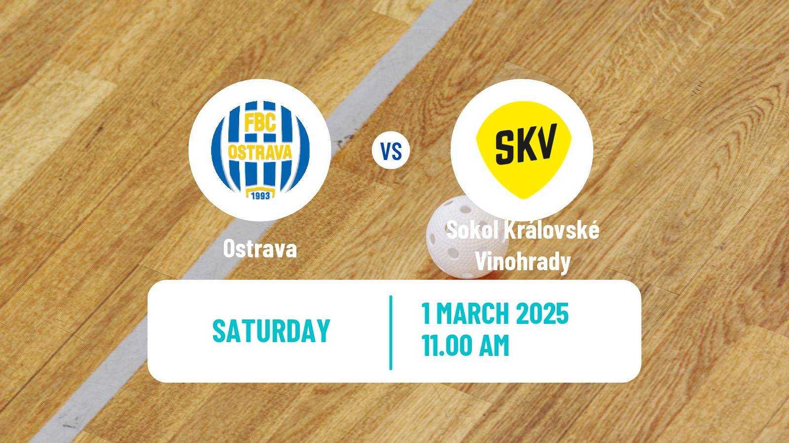 Floorball Czech Superliga Floorball Ostrava - Sokol Královské Vinohrady