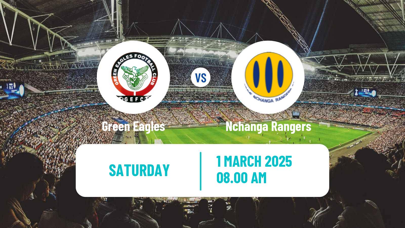 Soccer Zambian Premier League Green Eagles - Nchanga Rangers