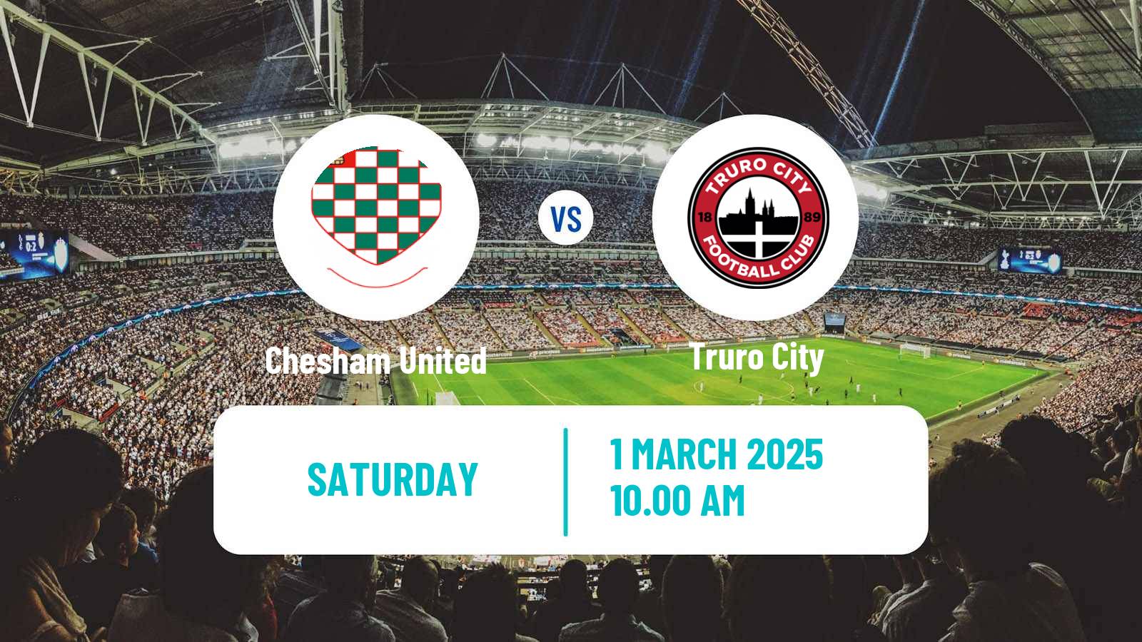Soccer English National League South Chesham United - Truro City
