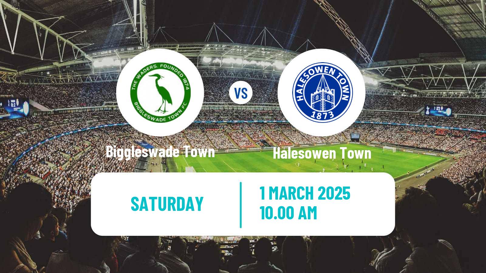Soccer English Southern League Central Division Biggleswade Town - Halesowen Town