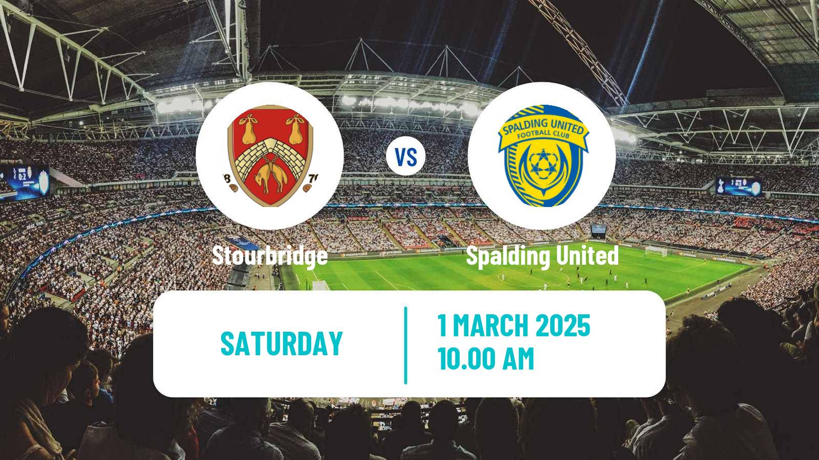 Soccer English Southern League Central Division Stourbridge - Spalding United