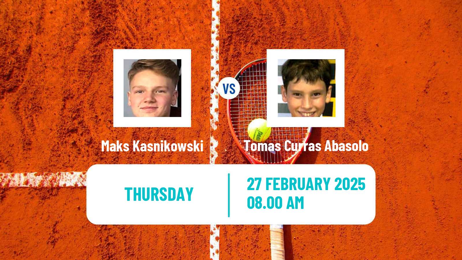Tennis ITF M25 Faro Men Maks Kasnikowski - Tomas Curras Abasolo