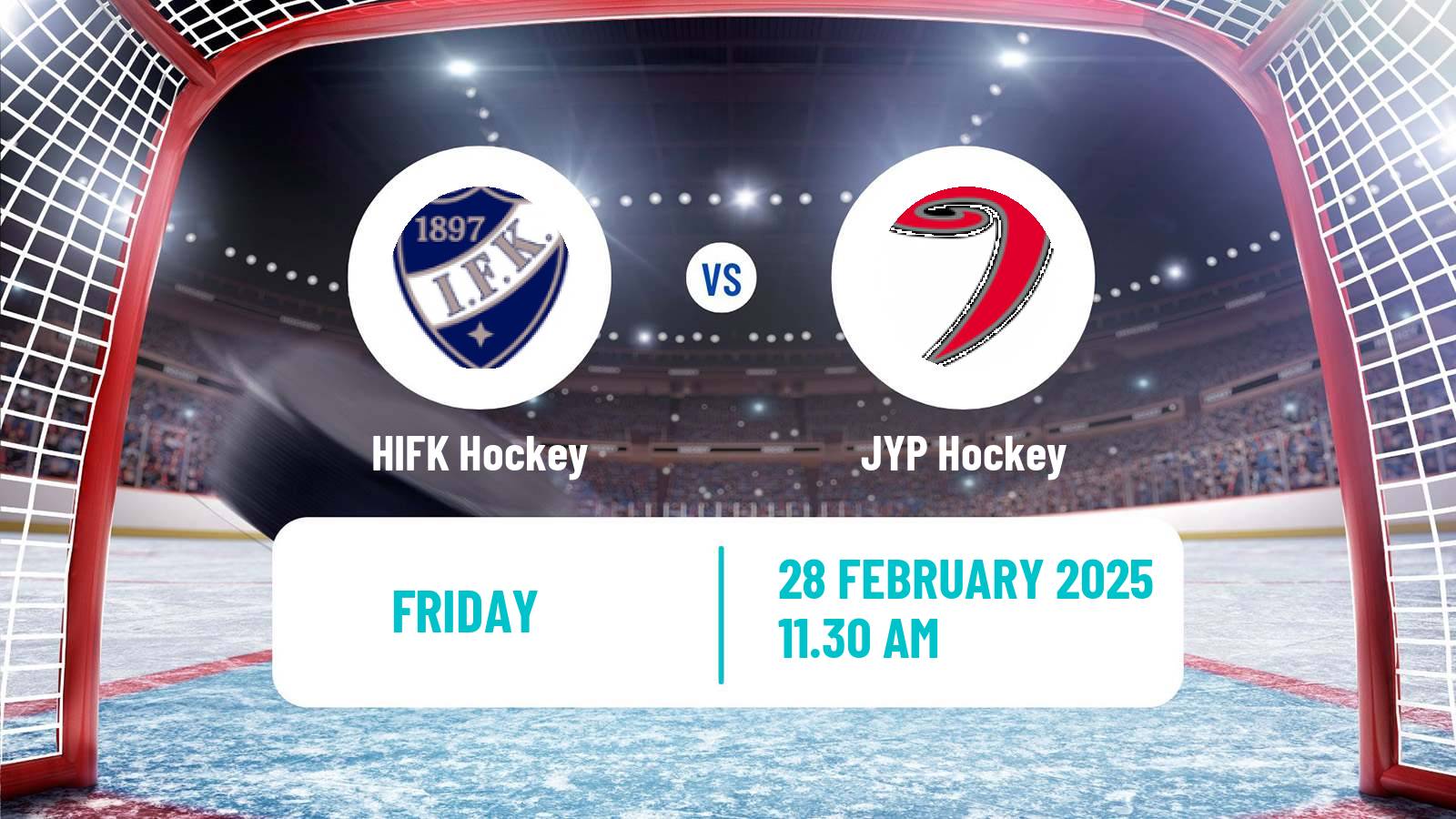 Hockey Finnish SM-liiga HIFK - JYP