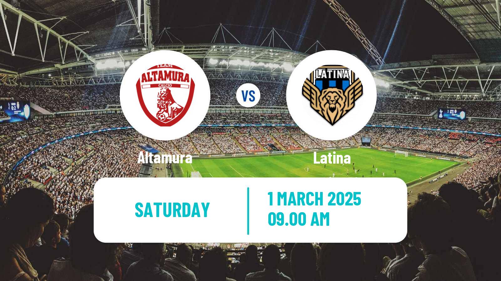 Soccer Italian Serie C Group C Altamura - Latina