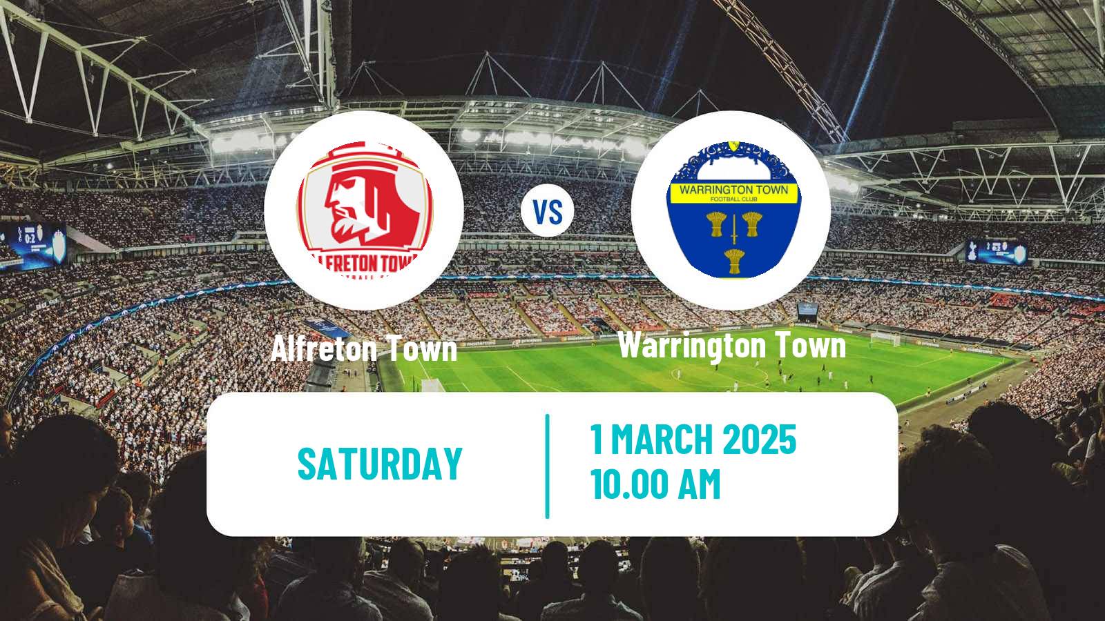 Soccer English National League North Alfreton Town - Warrington Town