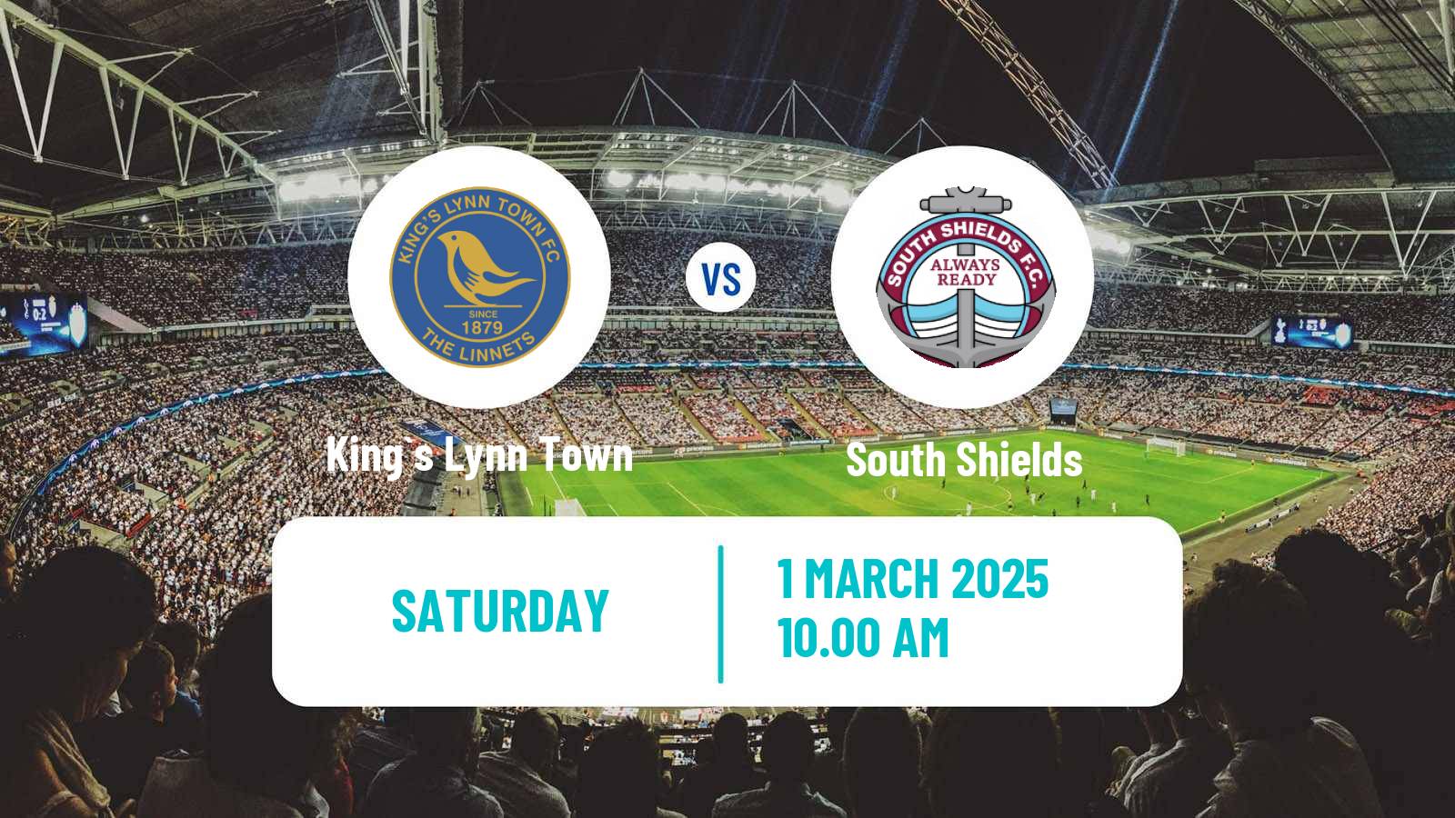 Soccer English National League North King`s Lynn Town - South Shields