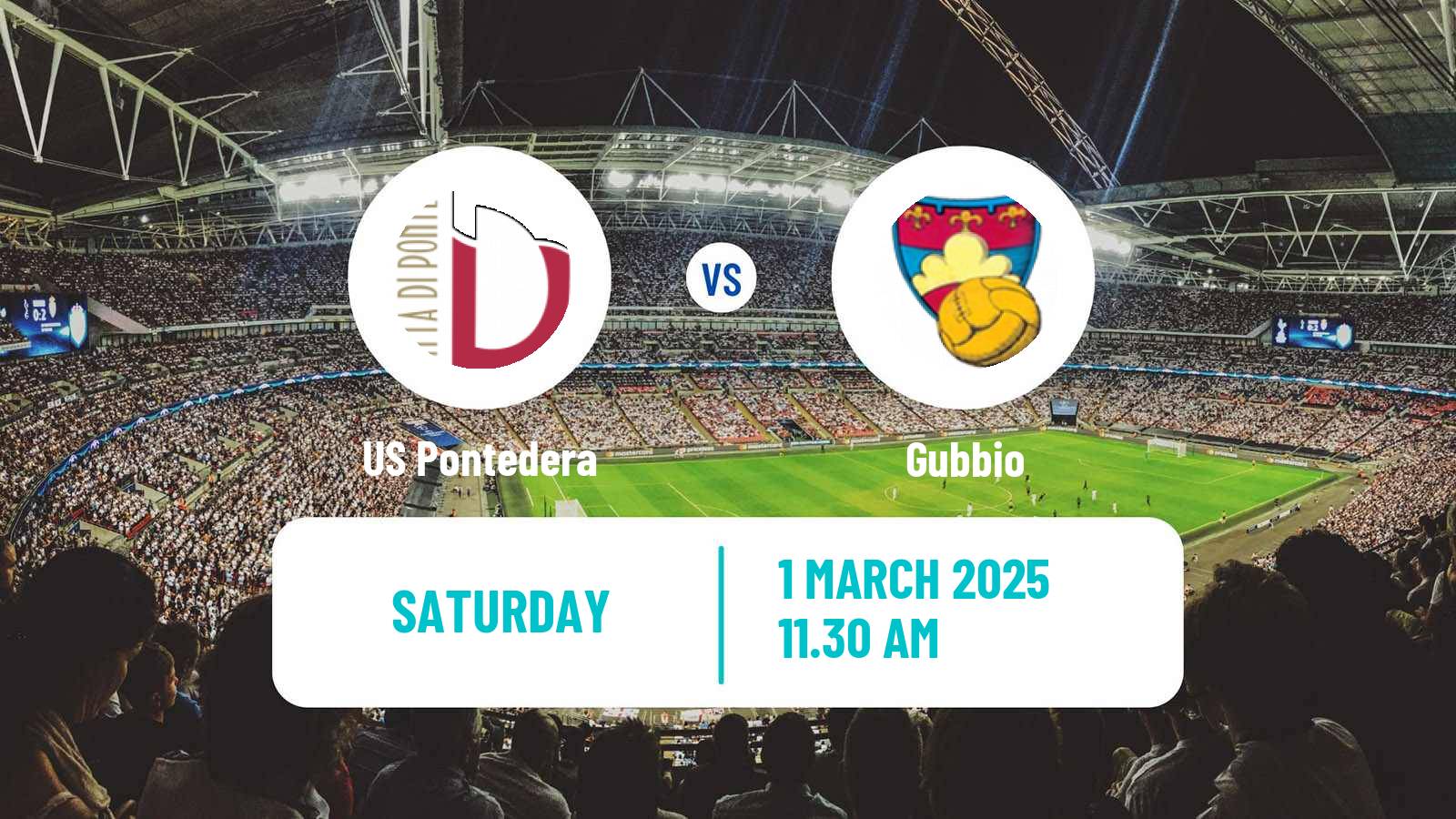 Soccer Italian Serie C Group B Pontedera - Gubbio