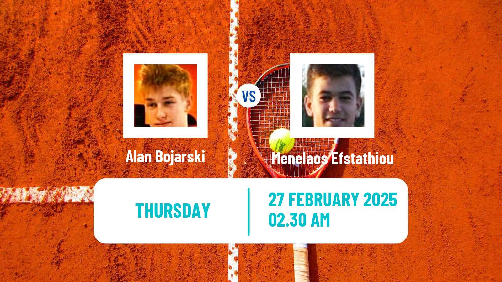 Tennis ITF M15 Pretoria 2 Men Alan Bojarski - Menelaos Efstathiou