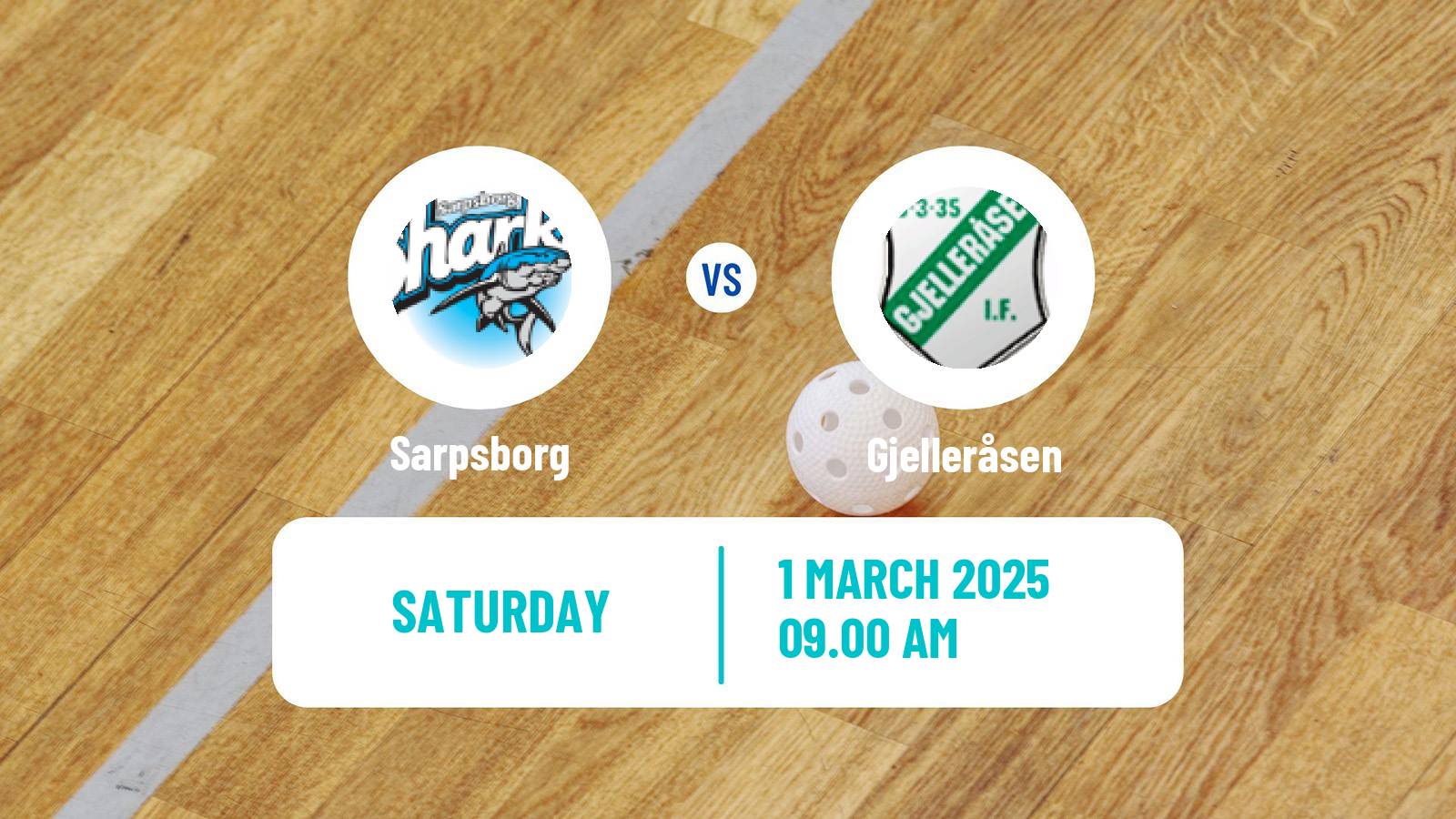 Floorball Norwegian Eliteserien Floorball Sarpsborg - Gjelleråsen