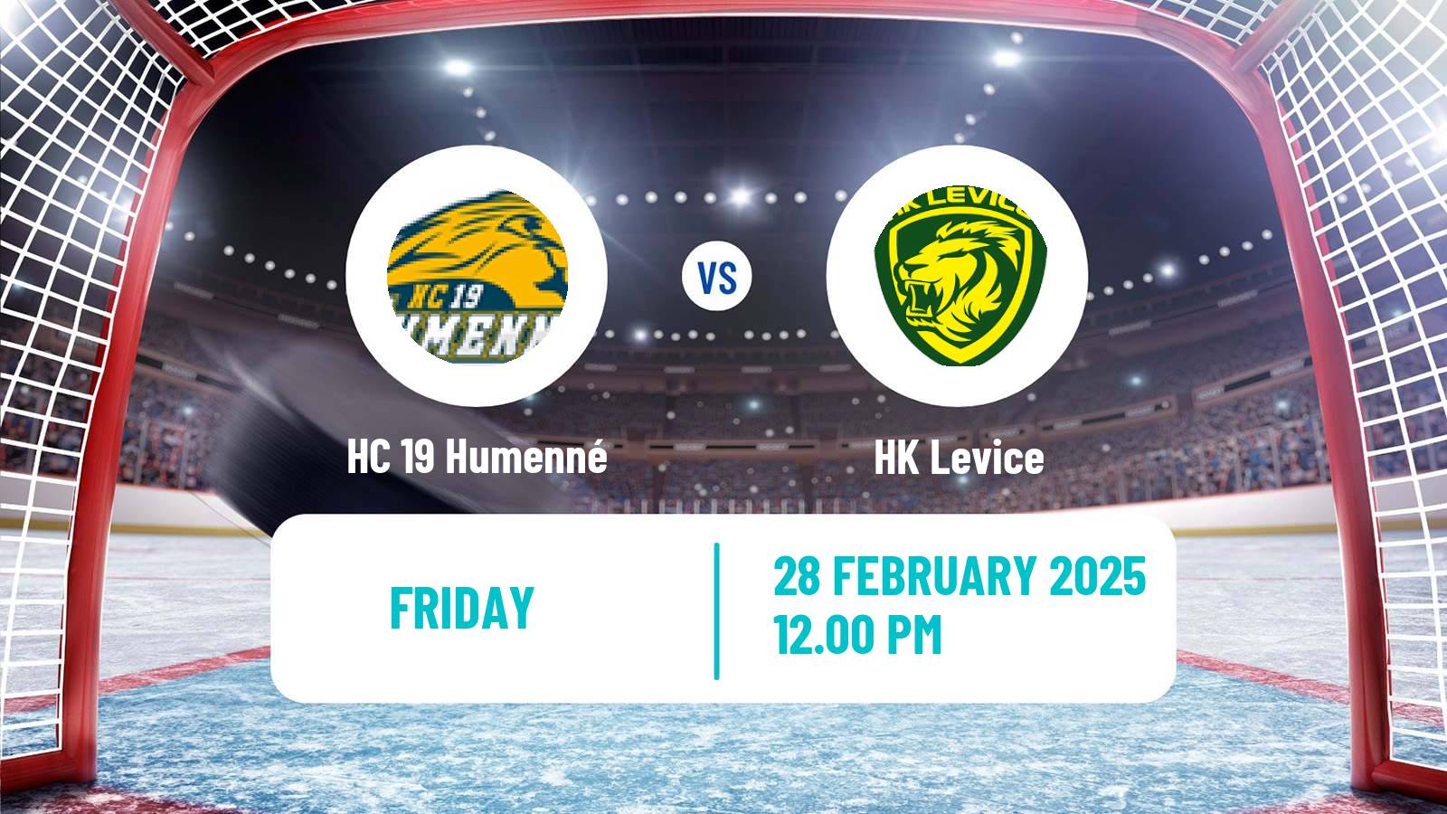 Hockey Slovak 1 Liga Hockey HC 19 Humenné - Levice