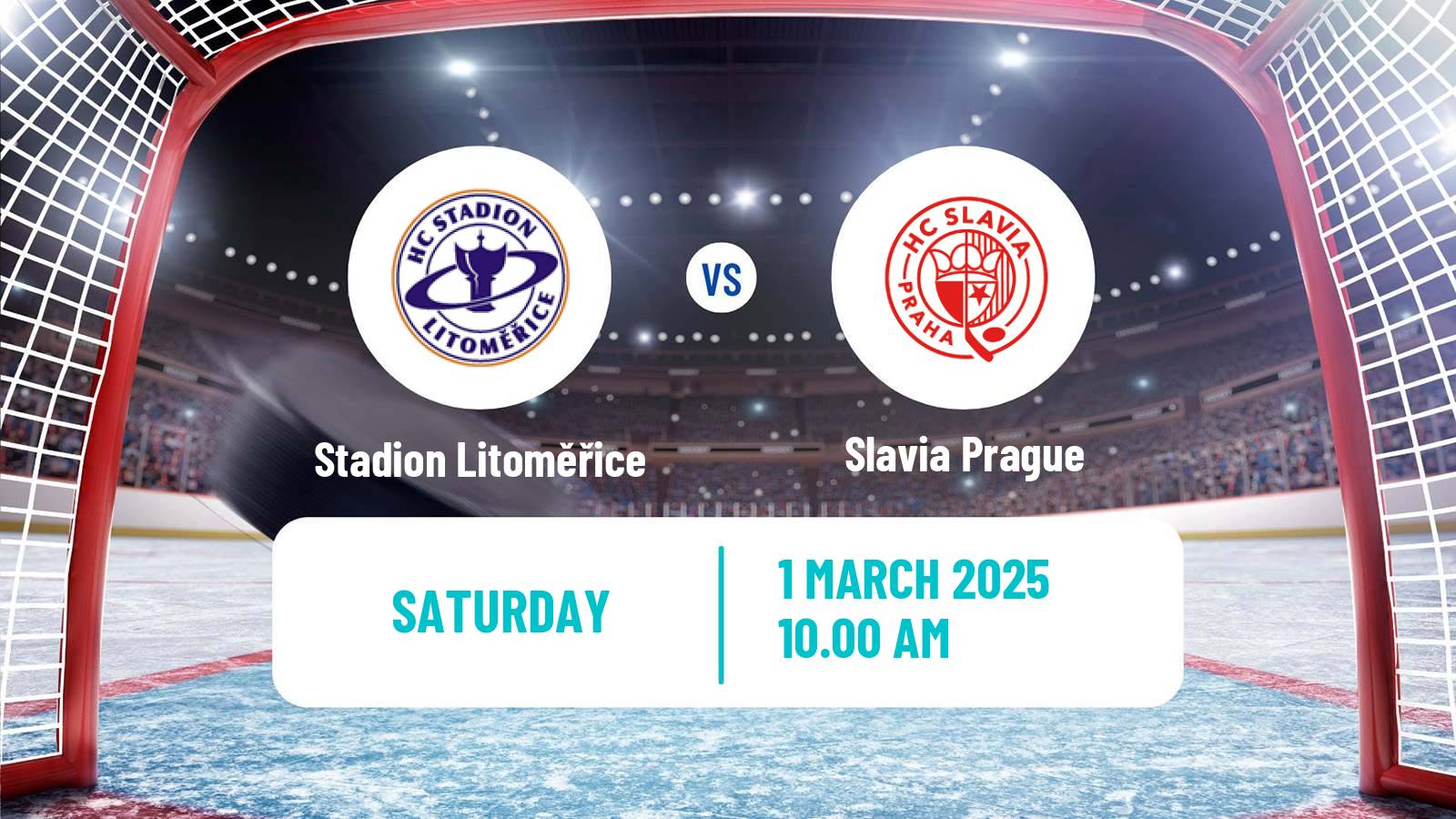 Hockey Czech Chance Liga Stadion Litoměřice - Slavia Prague