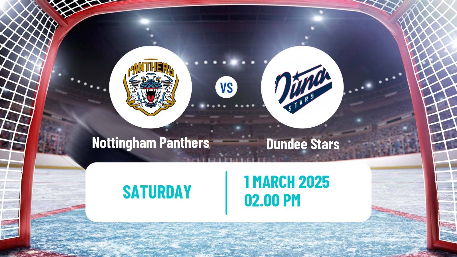 Hockey United Kingdom Elite League Nottingham Panthers - Dundee Stars