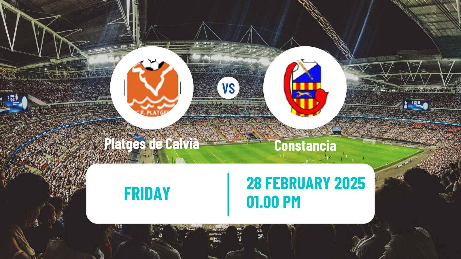 Soccer Spanish Tercera RFEF - Group 11 Platges de Calvià - Constancia