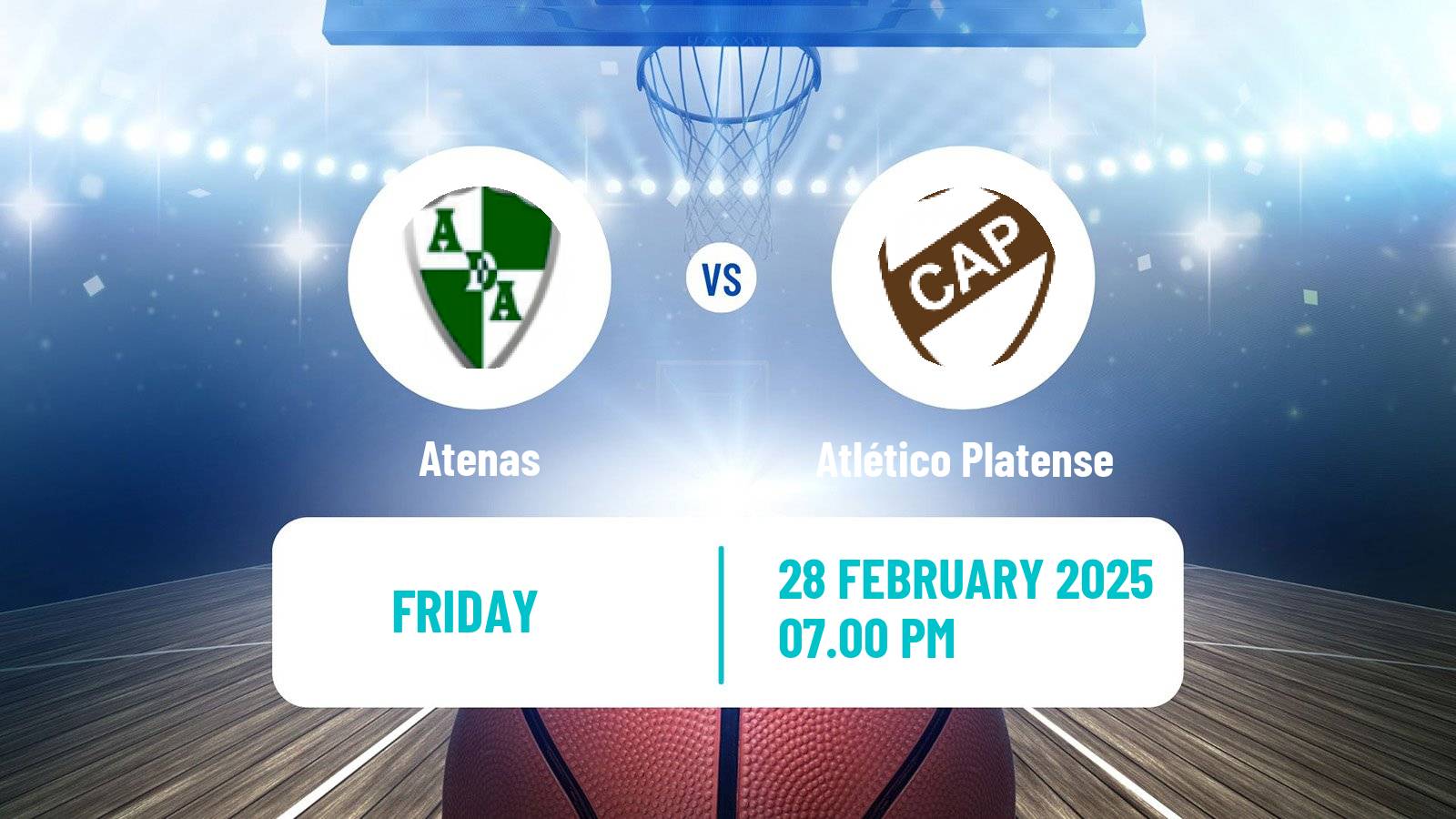 Basketball Argentinian LNB Atenas - Atlético Platense