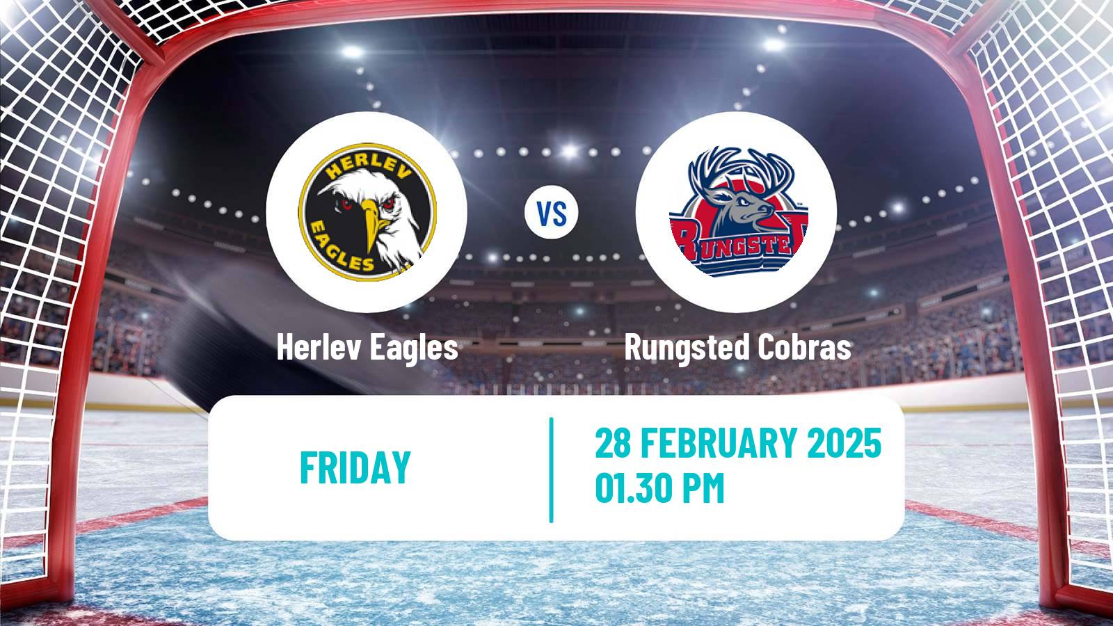 Hockey Danish Ishockey Ligaen Herlev Eagles - Rungsted Cobras