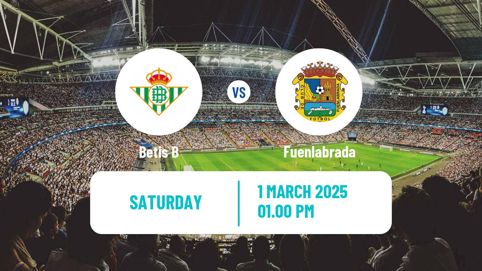 Soccer Spanish Primera RFEF Group 2 Betis B - Fuenlabrada