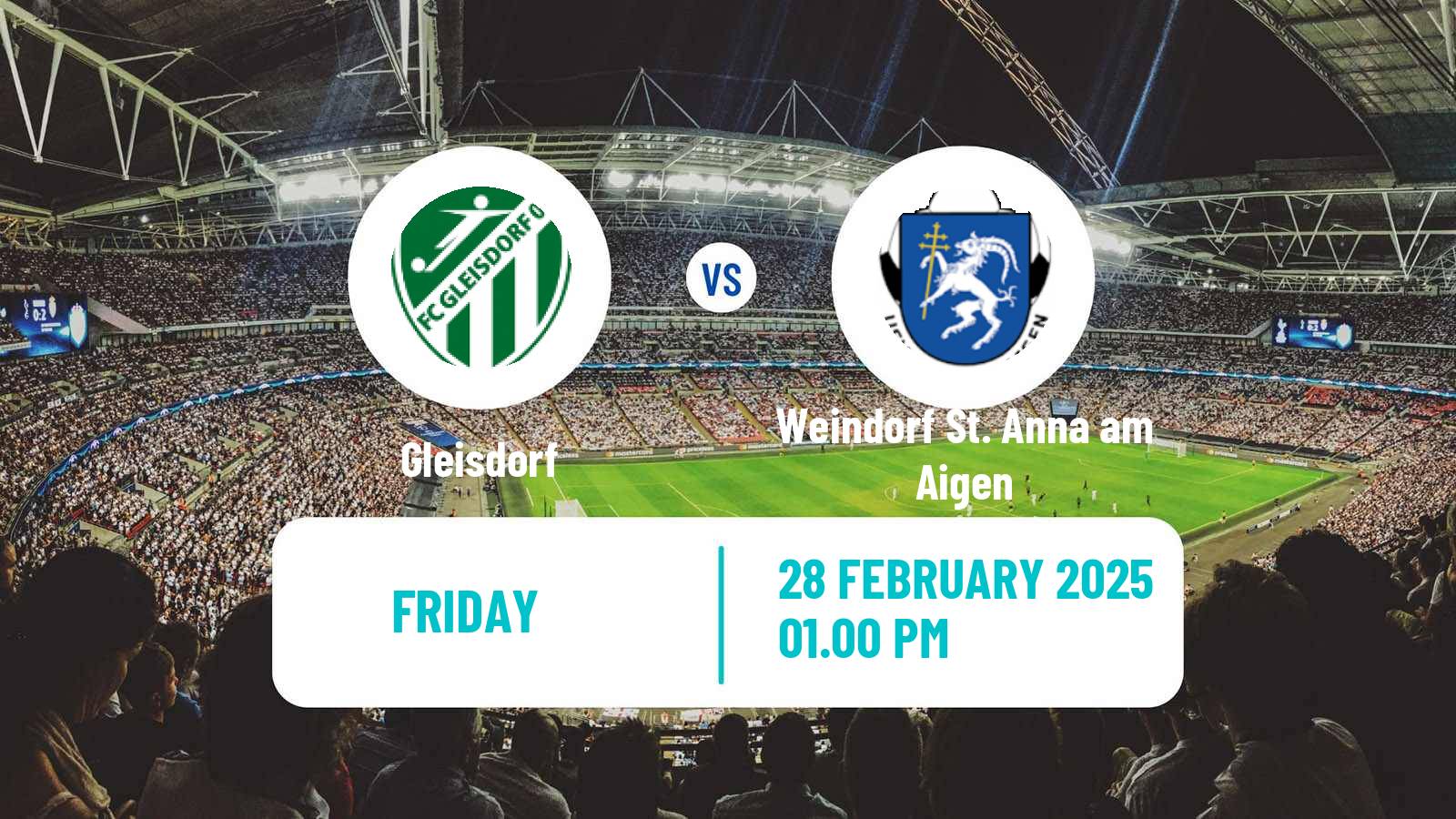 Soccer Austrian Regionalliga Central Gleisdorf - Weindorf St. Anna am Aigen