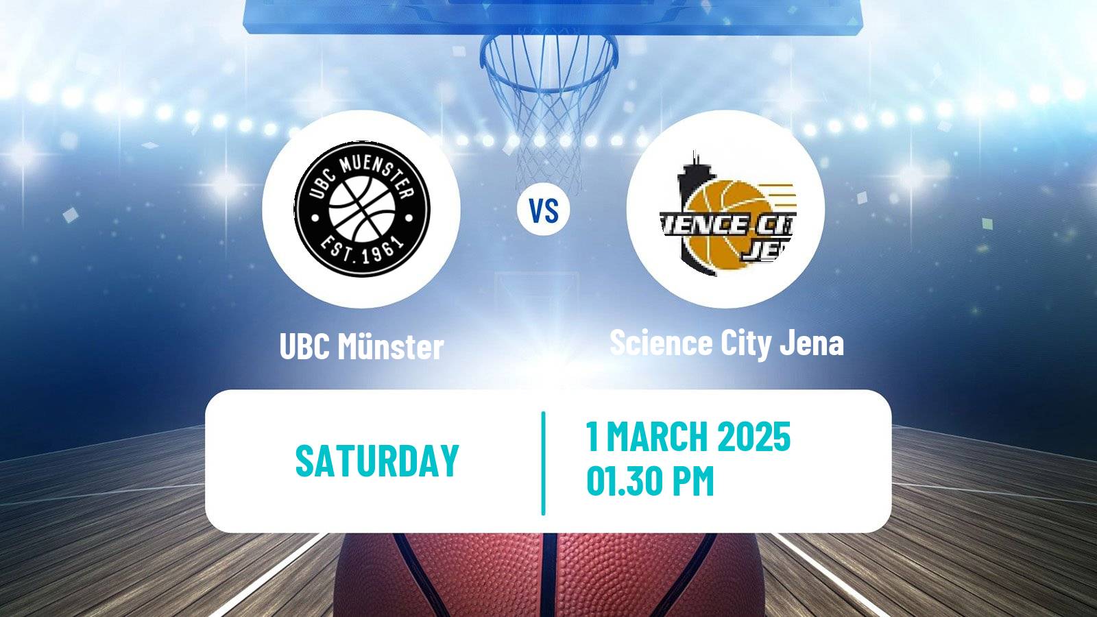 Basketball German Pro A Basketball Münster - Science City Jena