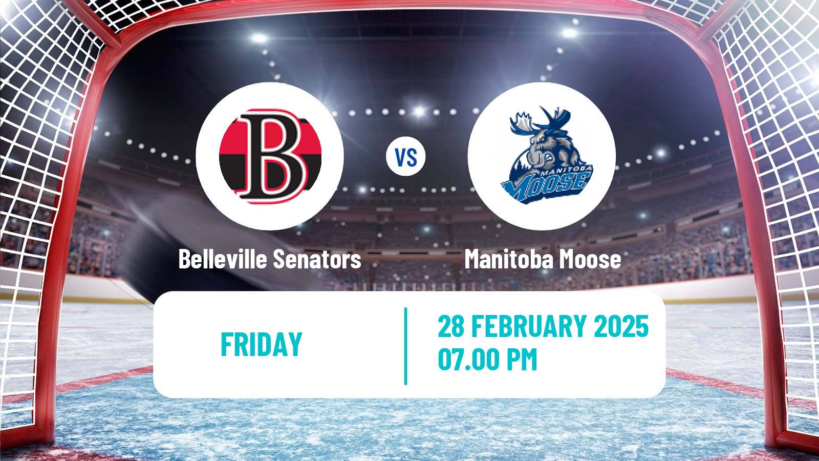 Hockey AHL Belleville Senators - Manitoba Moose