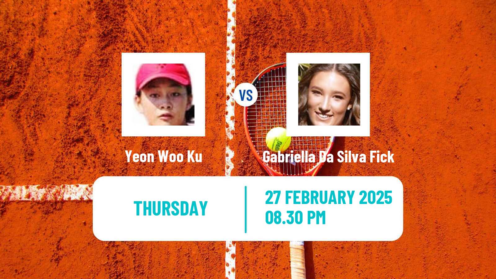 Tennis ITF W35 Launceston Women Yeon Woo Ku - Gabriella Da Silva Fick