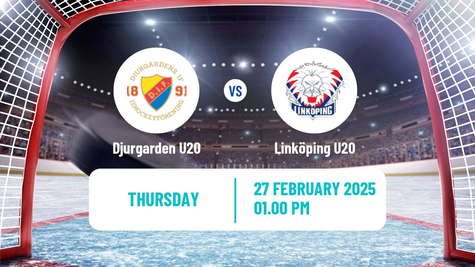 Hockey Swedish Superelit U20 Hockey Djurgarden U20 - Linköping U20