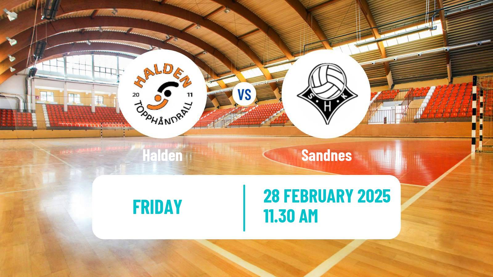 Handball Norwegian Eliteserien Handball Halden - Sandnes