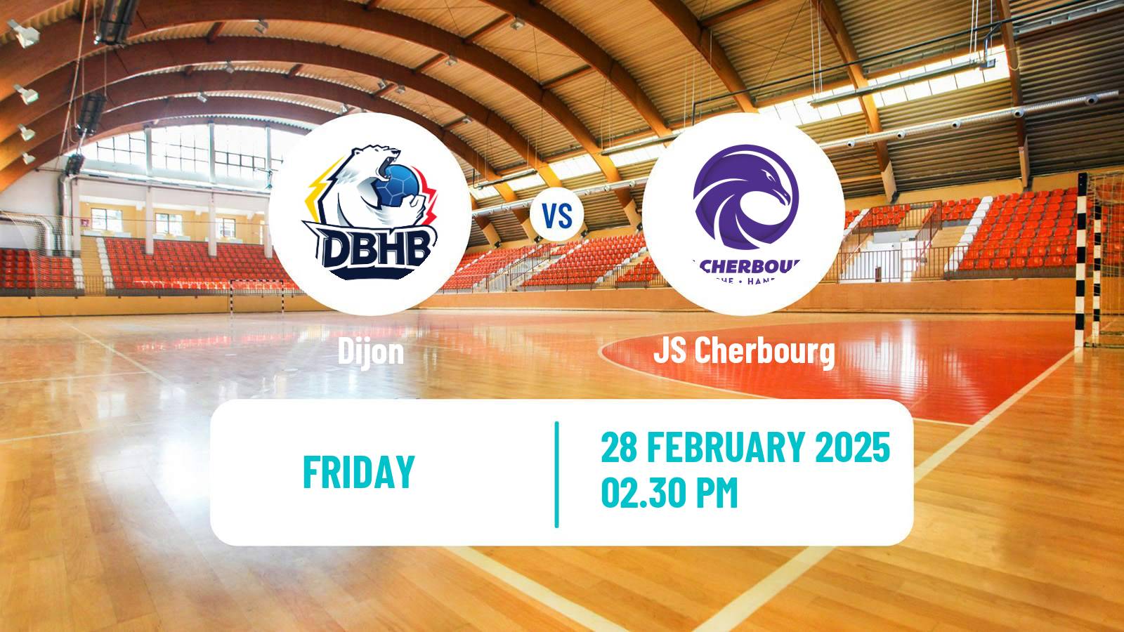 Handball French Proligue Handball Dijon - Cherbourg