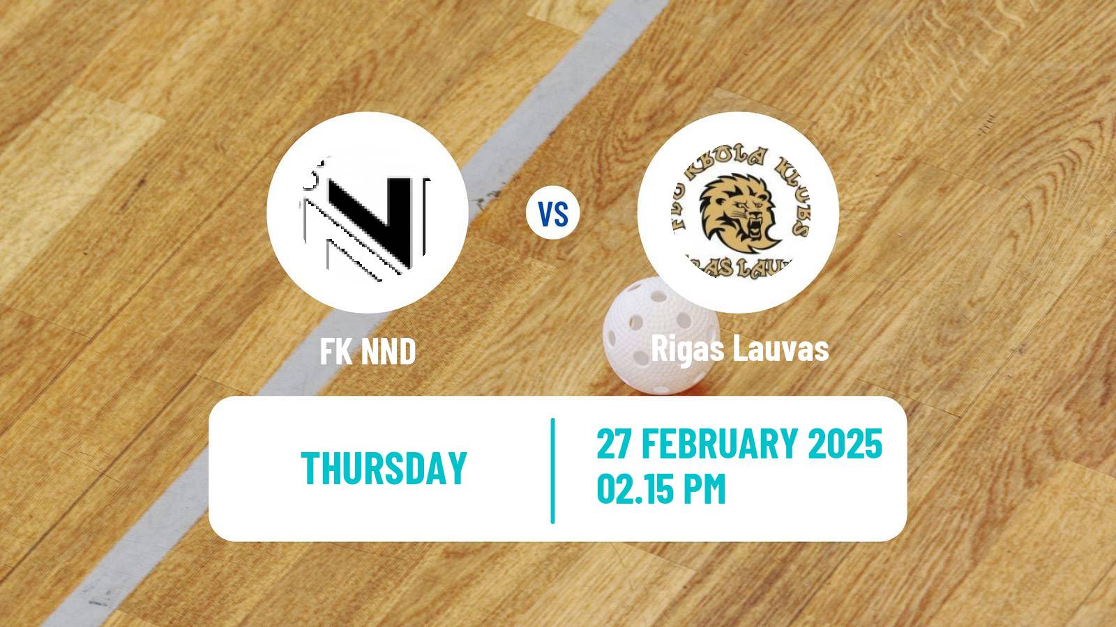 Floorball Latvian Elvi Liga Women NND - Rigas Lauvas